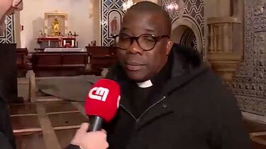 Igreja em Alenquer com estragos provocados pelo mau tempo