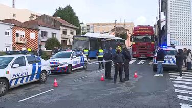 Dois feridos em despiste de autocarro em Rio Tinto