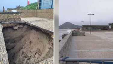 Câmara de Caminha alerta para risco de derrocada do Paredão de Moledo