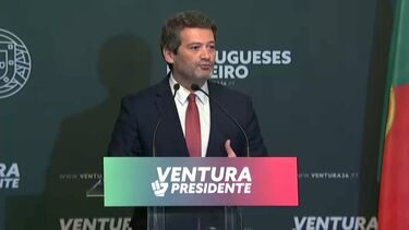 "Os portugueses colocaram-nos no caminho para governar este País": André Ventura reage à derrota