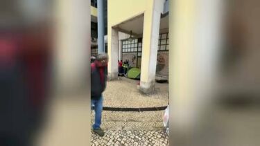 Bebé nasce em tenda de sem-abrigo no Martim Moniz