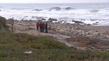 Corpo dá à costa na praia de Salgueiros em Vila Nova de Gaia