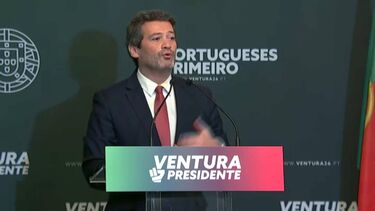 "Os portugueses colocaram-nos no caminho para governar este País": André Ventura reage à derrota