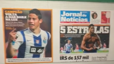 FC Porto 'provoca' Sporting e decora balneário com capas a enaltecer conquista dos dragões