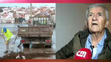"[Chuva] já nos castigou bem": dono de ótica em Alcácer do Sal acredita que a situação "não foi bem controlada"