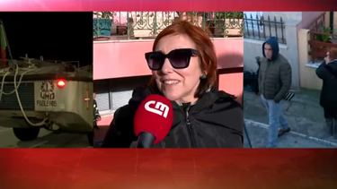 "Sentimo-nos muito seguros com esta ajuda": moradora de Ereira agradece esforço dos fuzileiros