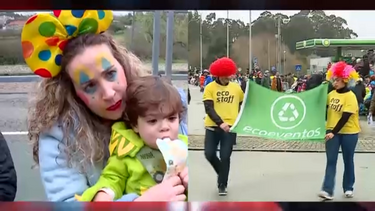 Chuva dá tréguas e foliões saem à rua para festejar o Carnaval de Ovar