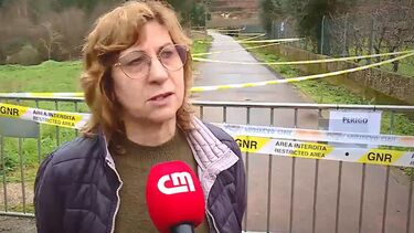 Duas famílias desalojadas devido a deslizamento de terras na A7 em Cabeceiras de Basto  