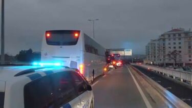 Adeptos do Benfica travaram marcha do autocarro do Real Madrid