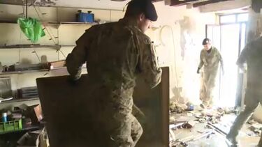 Militares ajudam população em Alcácer do Sal vítimas do mau tempo 