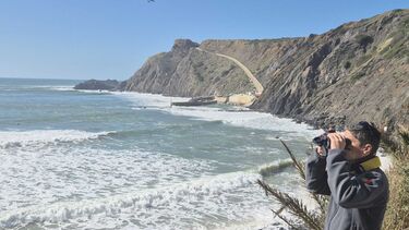 Retomadas buscas por jovem turista desaparecido na Praia da Arrifana