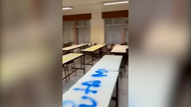 Vídeo mostra danos provocados por vândalos que atacaram escola em Almada  
