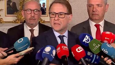 Luís Neves presta declarações após a tomada de posse como Ministro da Administração Interna 