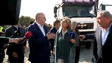 "Se vem fazer conferência de imprensa, vamos embora": O momento em que autarca de Coimbra confronta ministro da Agricultura