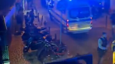 Vídeo mostra aparato na Rua do Benformoso em Lisboa onde ocorreu tiroteio que fez três feridos  