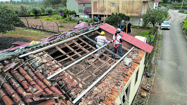 Gang irlandês ataca vítimas das tempestades