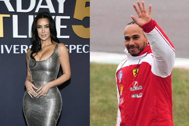 Kim Kardashian e Lewis Hamilton