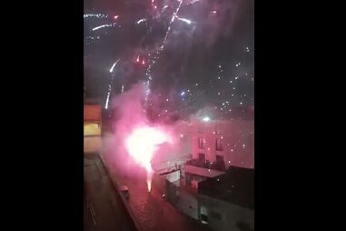 Descanso do Sporting perturbado: pirotecnia junto ao hotel durante a madrugada