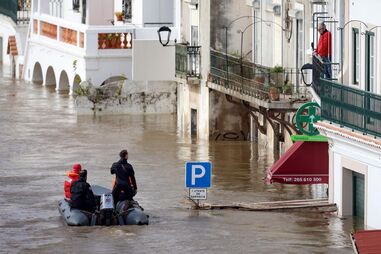 Cheias devido ao mau tempo, Alcácer do Sal