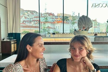 Iva Domingues e filha Carolina