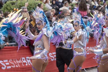 Desfile de Carnaval, em Sesimbra