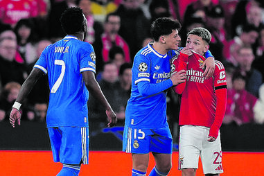 Vinícius acusou Prestianni de o ter insultado