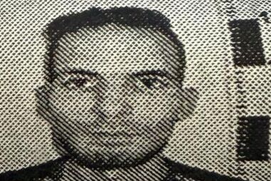 Foto recente do pedófilo na cadeia da Carregueira, onde está desde 2017