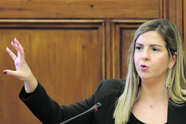 Ministra da Cultura, Juventude e Desporto, Margarida Balseiro Lopes