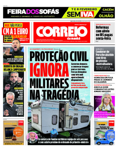Capa do jornal