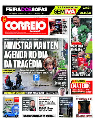 Capa do jornal