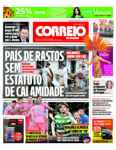 Capa do jornal
