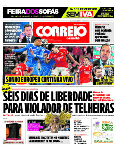 Capa do jornal