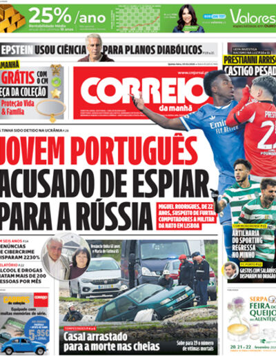 Capa do jornal