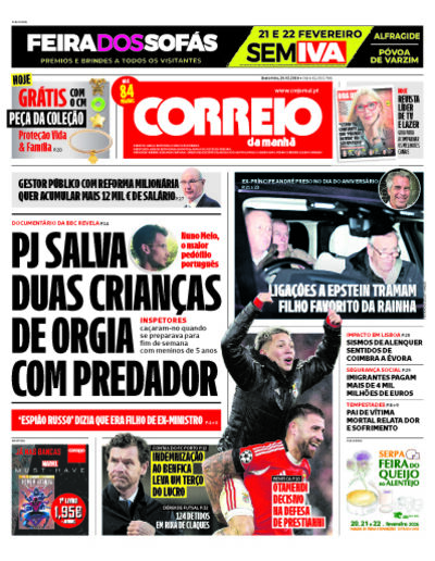 Capa do jornal