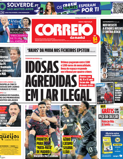 Capa do jornal