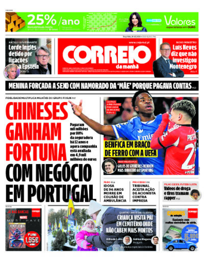 Capa do jornal