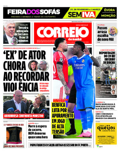 Capa do jornal