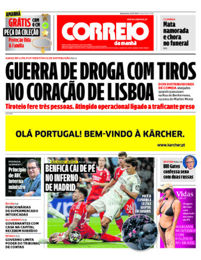 Capa do jornal