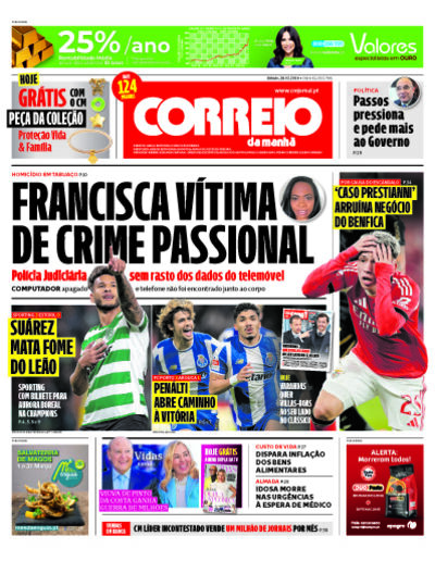 Capa do jornal