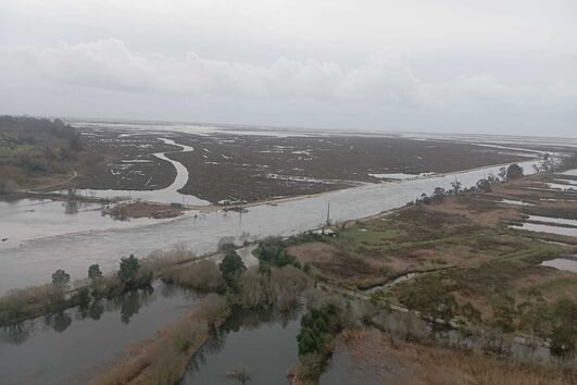Proteção Civil reforça monitorização no Médio Tejo face a cheias e impactos de Kristin