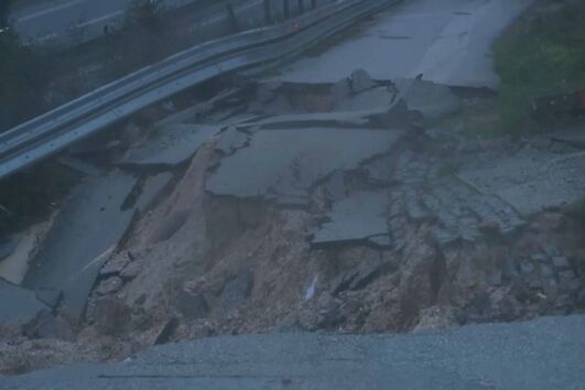 Estrada abate em Leiria devido ao mau tempo