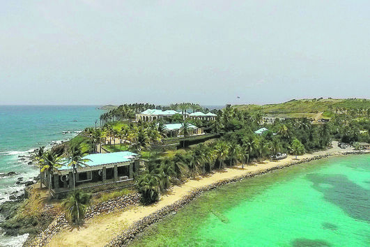 Little Saint James, nas Ilhas Virgens Britânicas, serviu durante muito tempo de centro para a rede de tráfico sexual de Jeffrey Epstein 