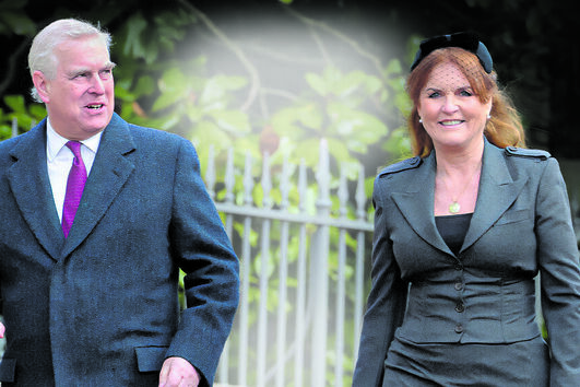 Sarah Ferguson e príncipe André