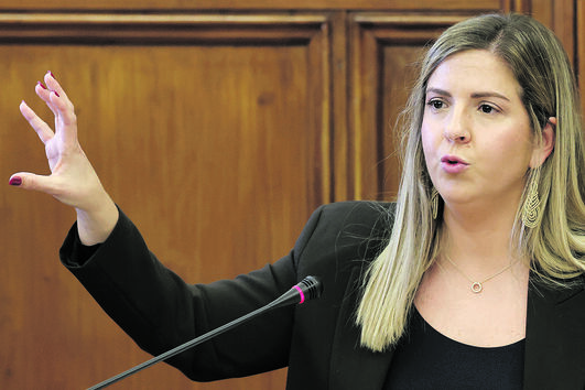 Ministra da Cultura, Juventude e Desporto, Margarida Balseiro Lopes