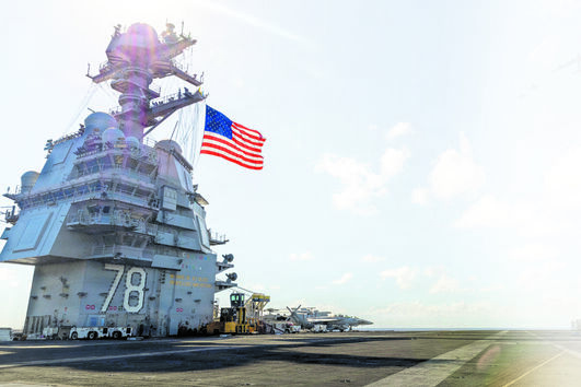 Estados Unidos foram com tudo para o golfo Pérsico