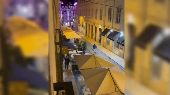 Identificado o suspeito de atropelar cinco pessoas no Chiado. Homem continua em fuga