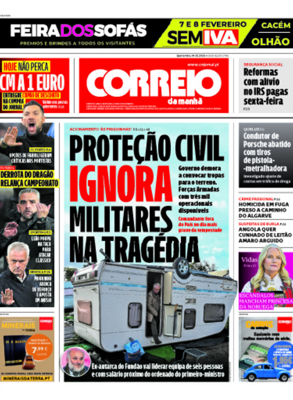 Capa do jornal