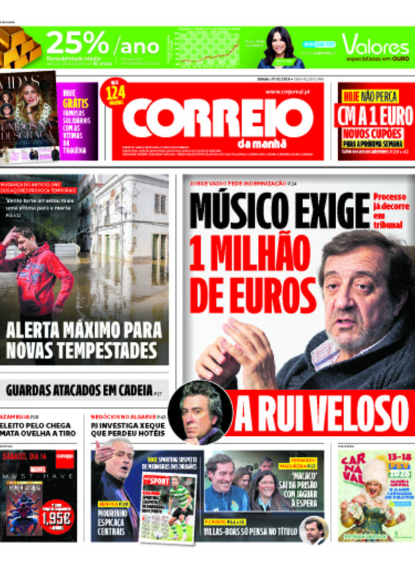 Capa do jornal