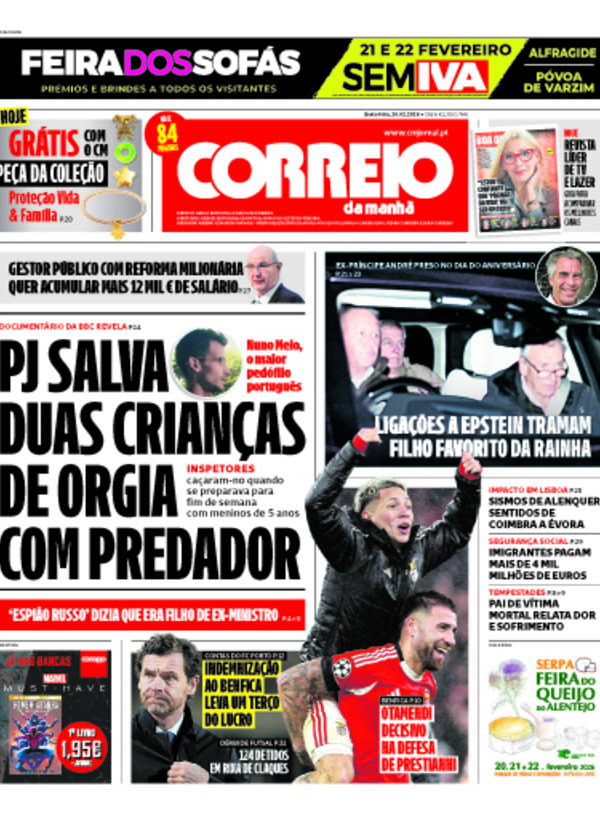 Capa do jornal