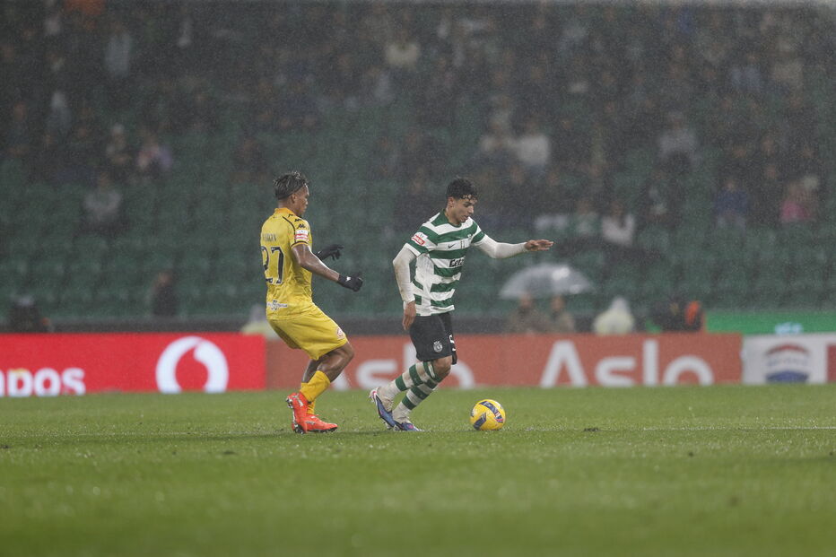 Jogo entre Sporting e Nacional na Liga Betclic